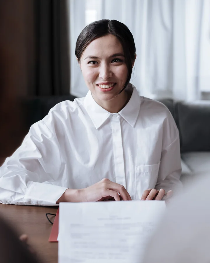 Unredacted footage: A face and a document in the same frame — the two things most often left exposed in a consultation or deposition recording.